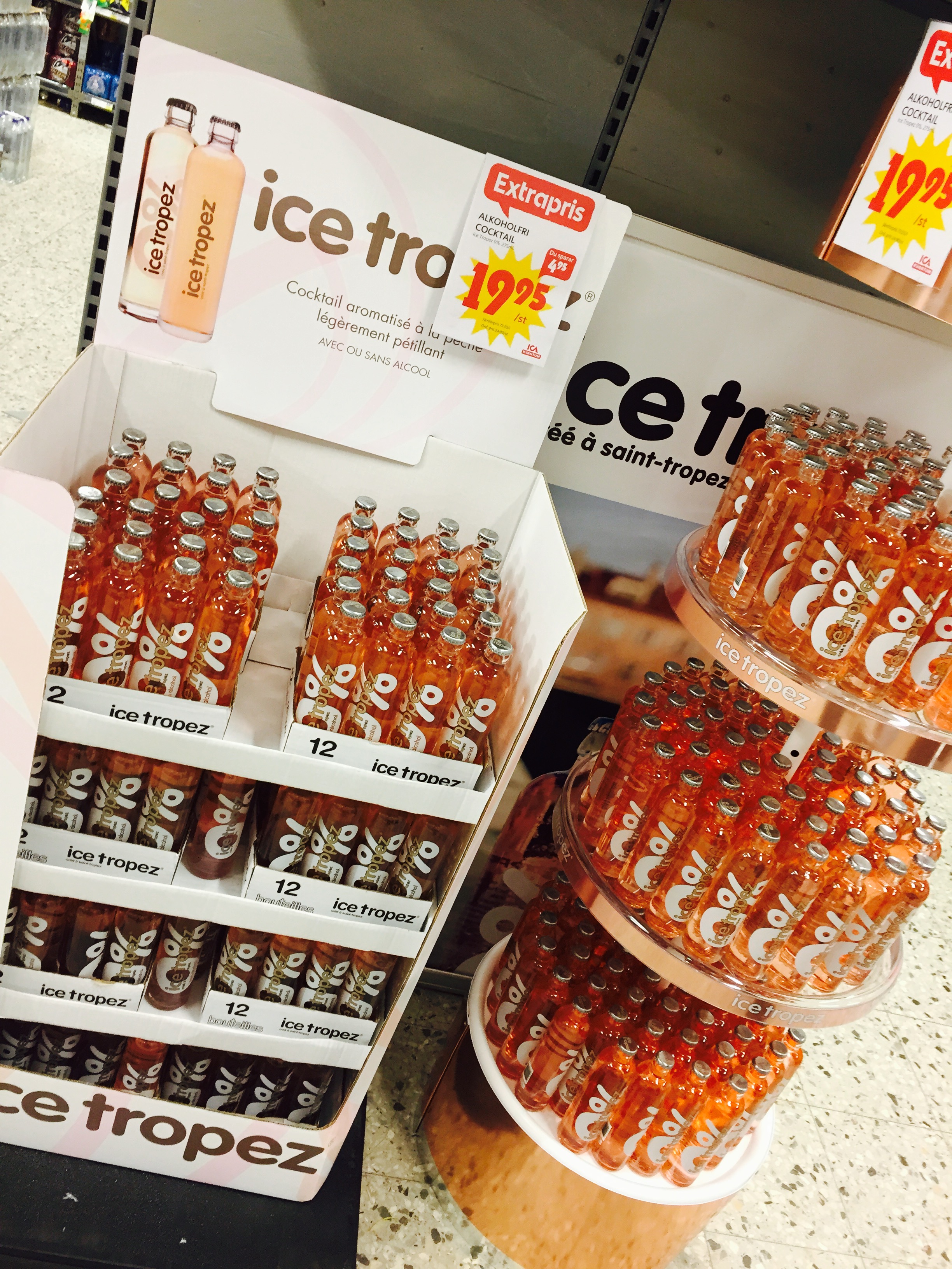 Ice Tropez 0% – exklusiv lansering hos ICA Kvantum Lerum